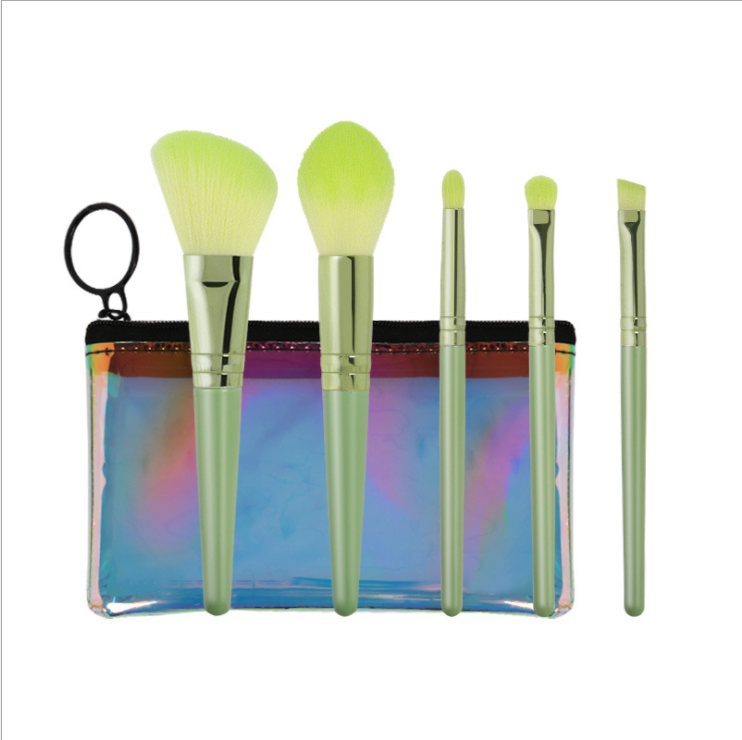 Mini makeup brush set